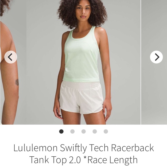Size 4 NWT Lululemon Swiftly Race Length Tank - Picture 1 of 2
